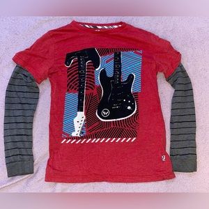 Shawn Whites Boys Long Sleeve Graphic Tee